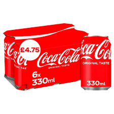 Coca-cola Original Taste PMP 4.75 6x330ml
