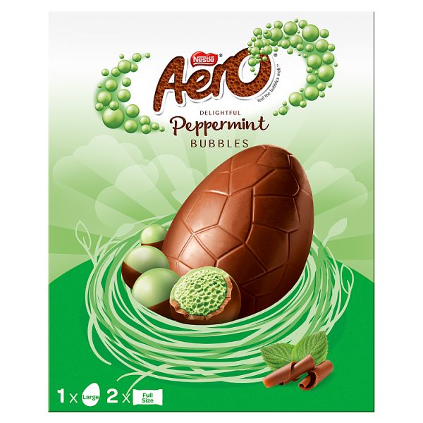 Aero Peppermint Bubbles Large Egg 252g