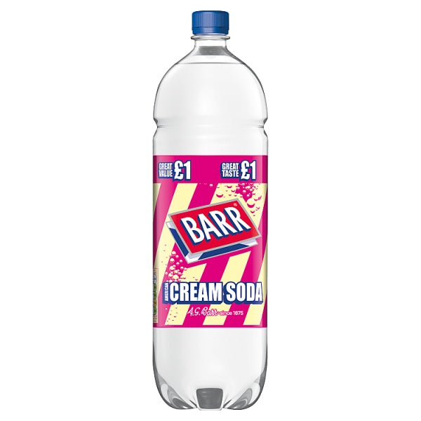 Barr Cream Soda PMP 1.19 2ltr