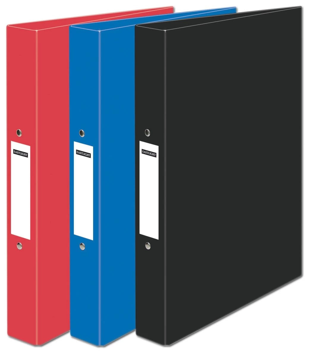 A4 RING BINDER PP ASSORTED 3 RED 3 BLUE 4 BLACK 55240DENT