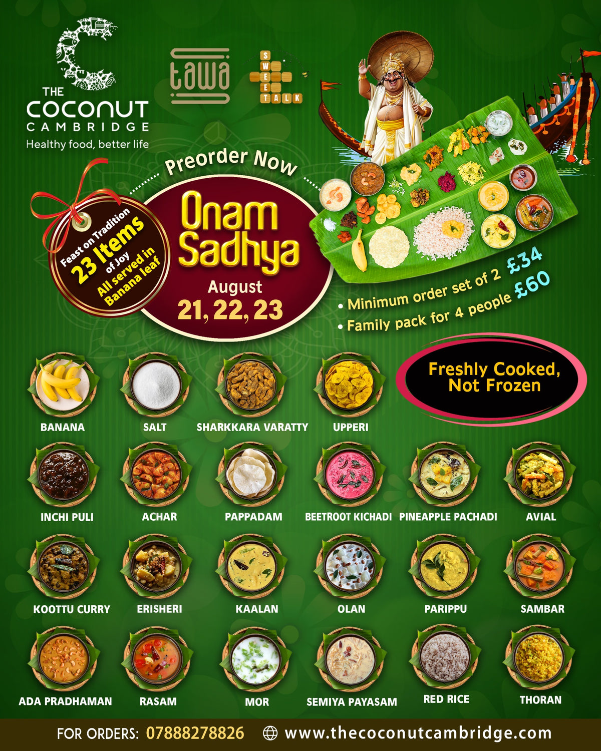 Onam Sadya – Set of 2