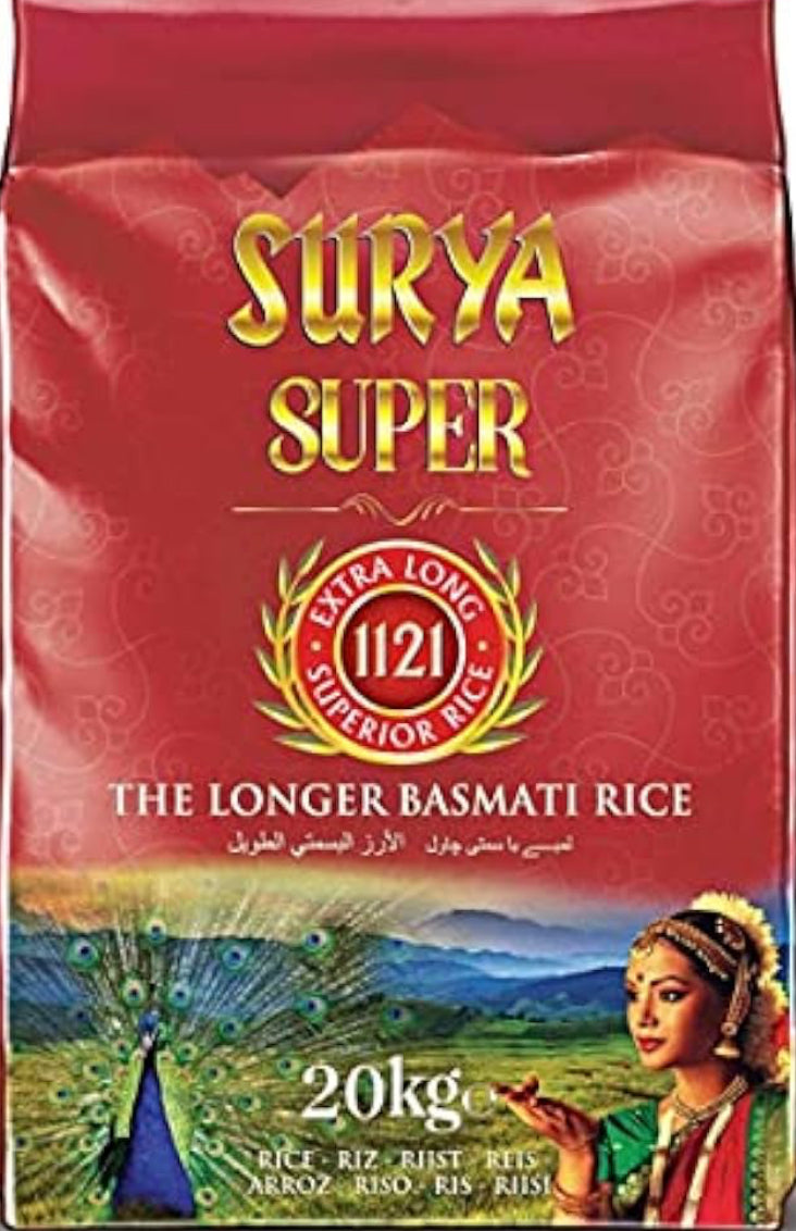 Basmathi Rice 20 kg bag