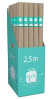 2.5M KRAFT WRAPPING PAPER ROLL CDU Y9GM123L